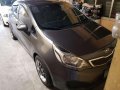 Kia Rio 2012 Automatic Sedan Gray For Sale -1