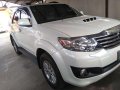 2013 Toyota Fortuner G AT White SUV For Sale -4