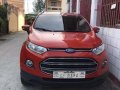 2017 Ford Titanium Ecosport Orange Automatic For Sale -2