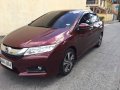 Honda City VX 2014 Automatic Red For Sale -1