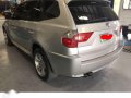 BMW X3 3.0 Gas V6 AT Silver SUV For Sale -3