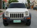 2003 Jeep Liberty 4x4 Matic 4x4 White For Sale -0