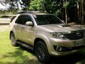 2015 Toyota Fortuner V 4x2 AT Beige For Sale -4