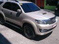 2015 Toyota Fortuner V 4x2 AT Beige For Sale -0