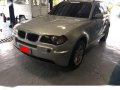 BMW X3 3.0 Gas V6 AT Silver SUV For Sale -0