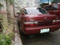 Toyota Corolla Gli Manual Transmission Red For Sale -1