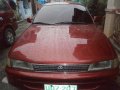 Toyota Corolla Gli Manual Transmission Red For Sale -4