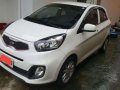 2014 Kia Picanto 1.0 EX MT White For Sale -0