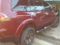 mitsubishi montero gls v 2012 red for sale -3
