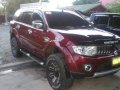 mitsubishi montero gls v 2012 red for sale -0