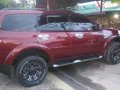 mitsubishi montero gls v 2012 red for sale -2