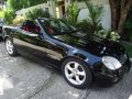 2002 Mercedes Benz SLK 200 Black For Sale -5