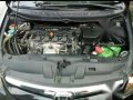 honda civic 2007 18V black sedan for sale -7
