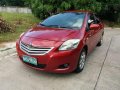 toyota vios manual 2011 red for sale -0