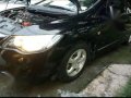 honda civic 2007 18V black sedan for sale -8