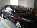 Toyota Vios E 2017 Dual VVTi Red For Sale -1