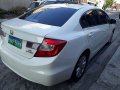 2013 Honda Civic White Sedan For Sale -2