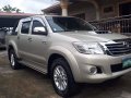 Toyota Hilux 2013 4x4 AT Beige For Sale -2