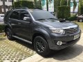 Toyota Fortuner 2015 G AT Gray SUV For Sale -4