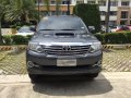 Toyota Fortuner 2015 G AT Gray SUV For Sale -3