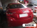 Fresh 2016 Toyota Vios MT Red For Sale -2