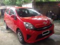 Toyota Wigo 2015 E Red HB For Sale -0