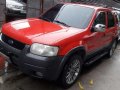 2003 ford escape red suv for sale -0