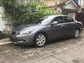 2008 Honda Accord Grey Sedan For Sale -1