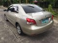 Toyota Vios E 2010 Manual Beige For Sale -3