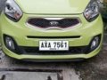 Kia Picanto 2015 Green For Sale -0