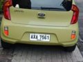 Kia Picanto 2015 Green For Sale -2