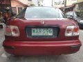 Honda civic 1998 MT Red For Sale -1