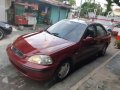 Honda civic 1998 MT Red For Sale -0