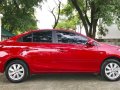 2017 Toyota Vios E Automatic Red Gasoline-5