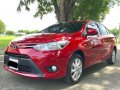 2017 Toyota Vios E Automatic Red Gasoline-0