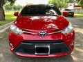 2017 Toyota Vios E Automatic Red Gasoline-1