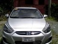 2017 Hyundai Accent Manual transmission silver-0