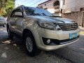 2013 Toyota Fortuner G 4x2 for sale -1