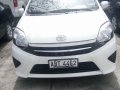 2016 Toyota Wigo E 1.0L White For Sale -0
