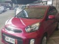 2015 Kia Picanto 12L Gasoline Pink AT SM City Bicutan-1