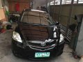 Toyota Vios E 2009 Black For Sale -0