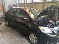 Toyota Vios E 2009 Black For Sale -3