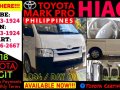 2019 Toyota Hiace Commuter GL Available now Call 09988562667 Brand New Casa Sale-0