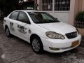 Taxi for sale or swap TOYOTA ALTIS 2007-1