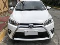 Toyota Yaris 2015 Gasoline Automatic White-7