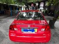 Honda Civic 2001 Gasoline Manual Red-1