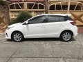 Toyota Yaris 2015 Gasoline Automatic White-6
