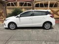 Toyota Yaris 2015 Gasoline Automatic White-2