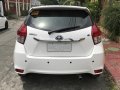 Toyota Yaris 2015 Gasoline Automatic White-4