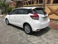 Toyota Yaris 2015 Gasoline Automatic White-5